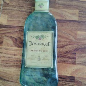 DOMINIQUE MONET DU BOIS 1992 WINE BOTTLE WALL HANGING